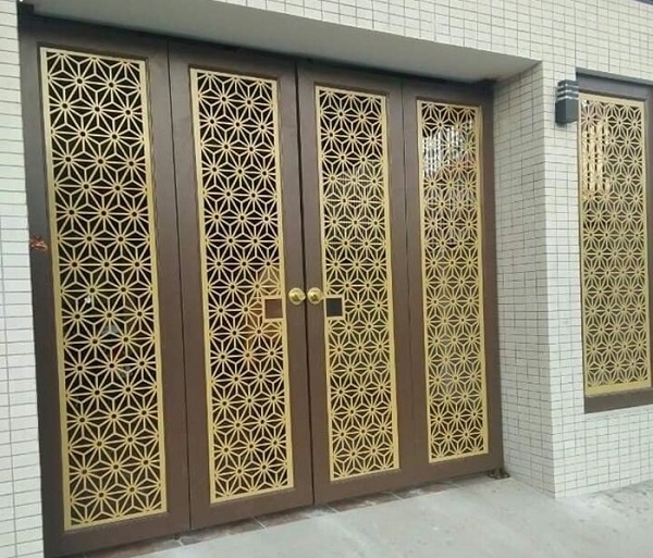 cửa cổng 4 cánh
